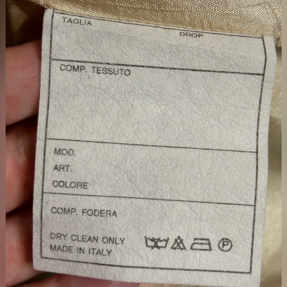 FONTANA ROSA Vintage Handmade in Italy Two-Piece Floral Dress & Blazer Set - Picture 11 of 11